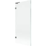 Mexen Lunar L параван за вана с едно крило 80 x 150 см, прозрачен, Gun Metal - 897L-080-000-95-00 (897L-080-000-95-00)