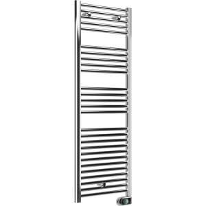Crystal Електрическа лира за баня Crystal E-CHROME, 450 W, 1375 x 480 mm, заредена с термофлуид, хром (388535)