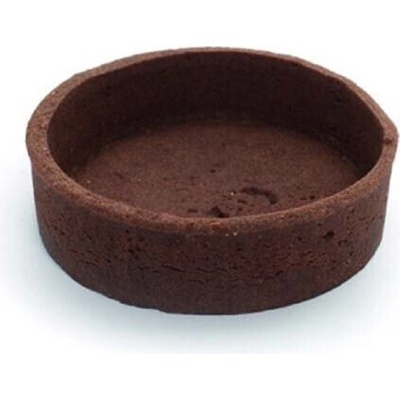 Pastry kakaová tartaletka rovný okraj 7cm 1,8cm 10 ks
