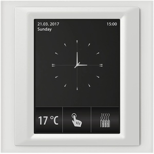 ELKO EP RF Touch-W Сензорно устройство за управление Стъкло Лед-металик Бял (RFTW-AGL-BIC-CWH)