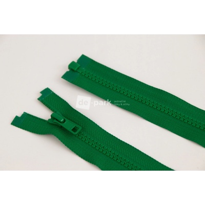 de-park Zip YKK - 65cm - dělitelný - trávově zelená - 617