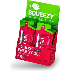 Squeezy Energy Gel + Caffeine Booster Box 12 x 33 g - Кола + кофеин