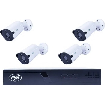 PNI House IP710 4x8MP 30m 4K PoE NVR Комплект с CAT6 Кабели (PNI-IP710-4I8)