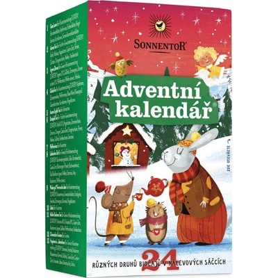 Sonnentor Adventní kalendář 24 čajů – Zboží Dáma