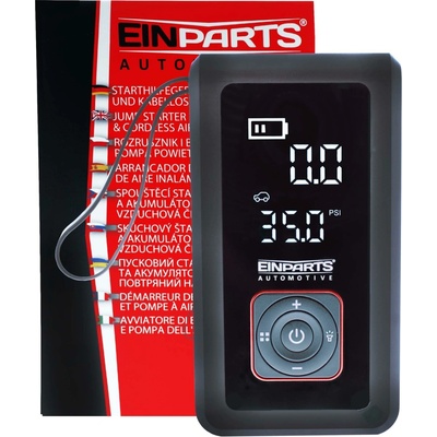 EINPARTS EPAP11 Kompresor s funkciou štartéra a powerbanky 3v1