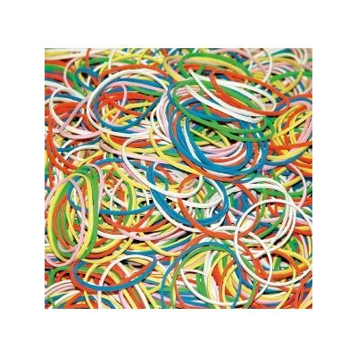 Gumičky 57mm mix farieb 1kg