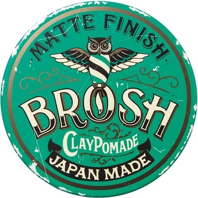 Matná hlina na vlasy BROSH Clay pomade 120 g