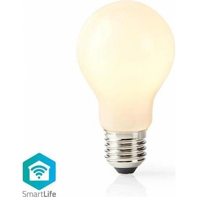 SmartLife LED žárovka Wi-Fi E27 500 lm 5 W Teplá Bílá 2700 K Sklo Android & iOS A60