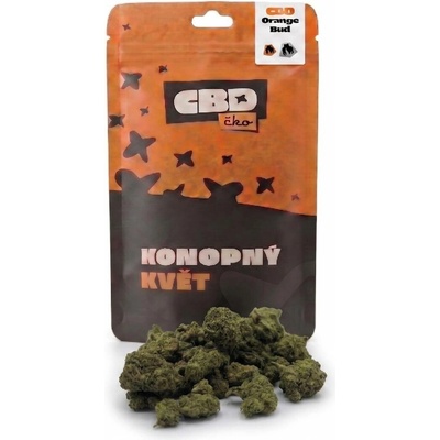 CBDčko CBD Orange bud malé paličky THC do 1% 5 g