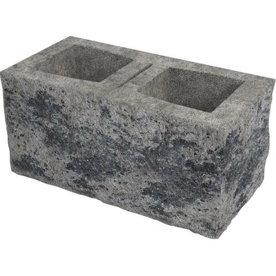 Diton Tvárnice plotová okrasná E 400×200×190 mm čtyřstranná černo-bílá (50)