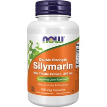 Now Foods Silymarin Double Strength 300 mg 100 kapsúl