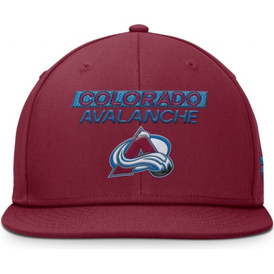Fanatics Colorado Avalanche AP Rink Prime Structured Mid Crown Squarevisor Snapback