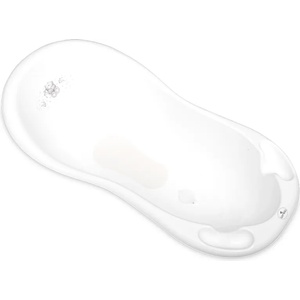 Lorelli Нехлъзгаща вана с оттичане Lorelli - Bear, 100 cm, White (10130480092)