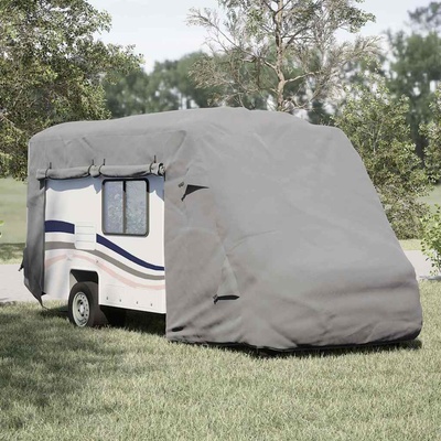 vidaXL Motorhome Covers Grey 570x235x275 cm Нетъкана материя (4015876)