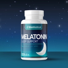 BioMedical Melatonín 100 tabliet