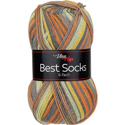 Vlna Hep Best Socks 6-fach 7363