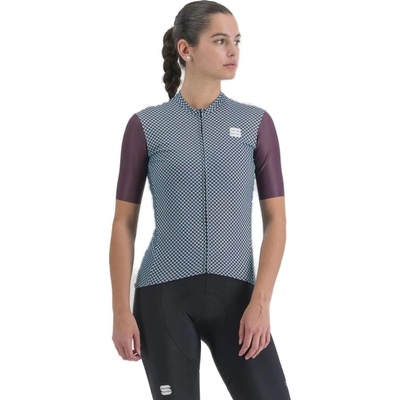 Sportful Checkmate jersey huckleberry blue radiance dámský