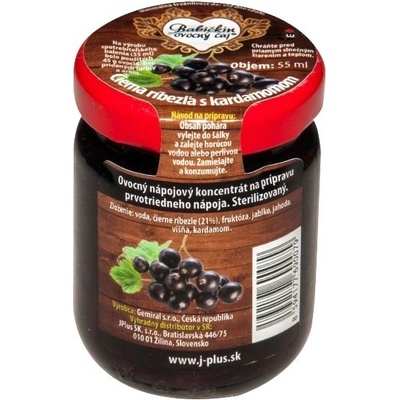 Gemiral Babiččin ovocný čaj Černý rybíz s kardamomem 55 ml