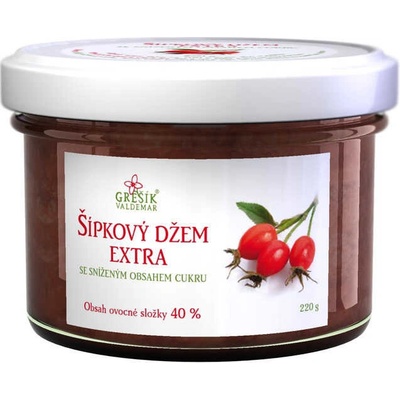 Valdemar Grešík Šípkový džem 220 g