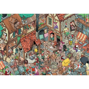 Grafika - Puzzle Middle Ages - 1 000 piese