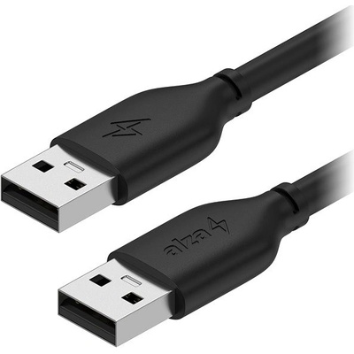 AlzaPower APW-CBAMAM230B Core USB-A (M) to USB-A (M) 2.0, 3m, černý