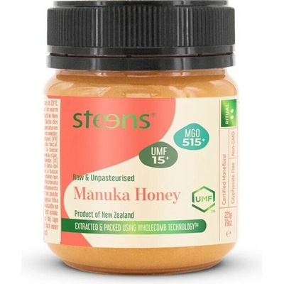Steens RAW Manuka Honey UMF15 + 515 + MGO 225 g