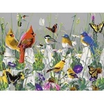 Smart Flamingo Creative set Flamingo Line Painting by numbers 30x40cm Birds (FSY180)