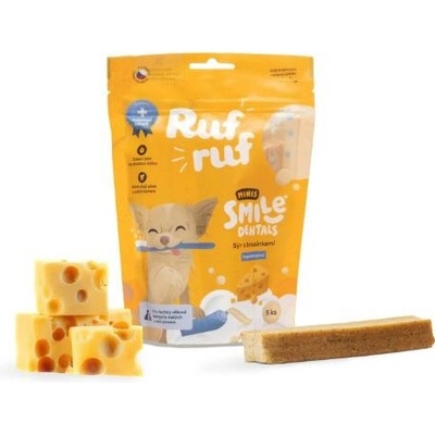 RUFRUF Smile Dentals Minis sýr s brusinkami 152 g