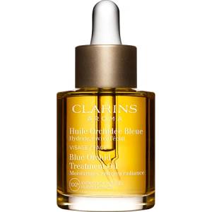 Clarins Blue Orchid Face Treatment Oil олио - серум за дехидратирана кожа за жени 30 мл