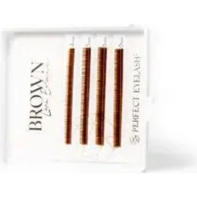 Perfect Eyelash Silk C-Curl Mix HNĚDÉ 0.05 Perfect Eyelash - krátké délky