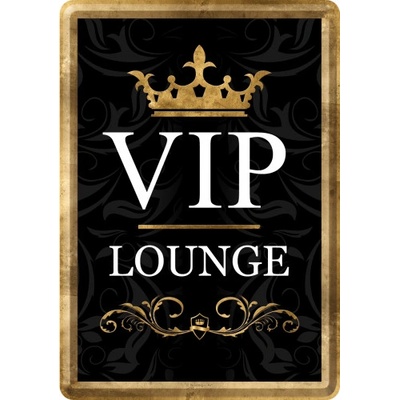 Postershop Plechová pohlednice - VIP Lounge