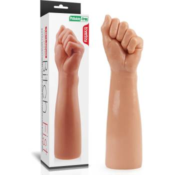 Image 1 of Lovetoy King Size Realistic Bitch Fist 12" Flesh