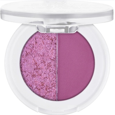 essence Soft Touch Duo oční stíny 02 Berry Crush 1 g