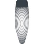 Brabantia Калъф за маса за гладене Brabantia D 90300168, 135x45 см, 2 мм, Топлоустойчива зона за ютия, Тъмносив/Бял (90300168)