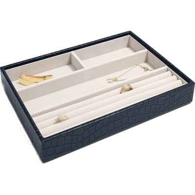 Stackers Ковчеже за бижута Stackers Croc 4 камерен cлassic морскосиньо (74158)