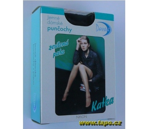 Punčochy Katka černá