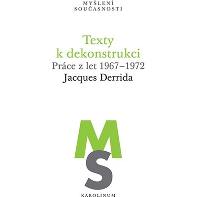 Texty k dekonstrukci