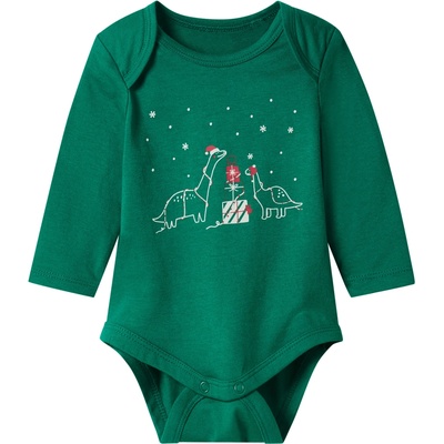 Lupilu Dětské vánoční body zelená – Zboží Dáma