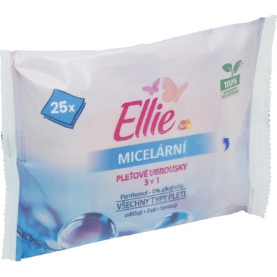 Ellie micelární ubrousky 25 ks