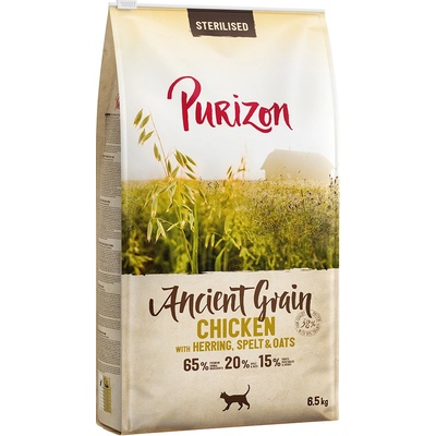 Purizon Adult Ancient Grain Sterilised s kuřecím a rybou 6,5 kg