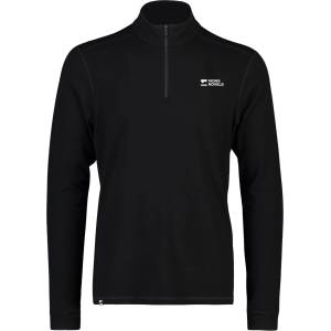 Mons Royale Мъжко мериносово термобельо Mons Royale Cascade Merino Flex 200 1/4 Zip L/S Merino base layer - Black (015-2254-0113)