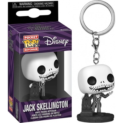 Funko POP! Keychain Nightmare Before Christmas Jack Scary Face