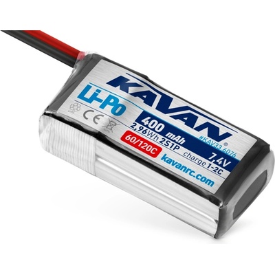 KAVAN Li-Po 400 mAh/7,4 V 60/120C 2,96 Wh