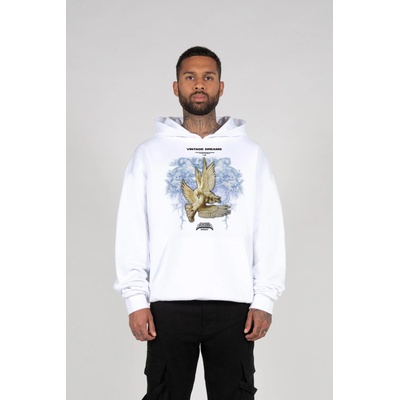 Urban Classics Суичър VINTAGE DREAMS V. 1 Heavy Hoody Oversized Essentials V. 4 white XXLUB-MJG11493-00220 - Бял, размер S