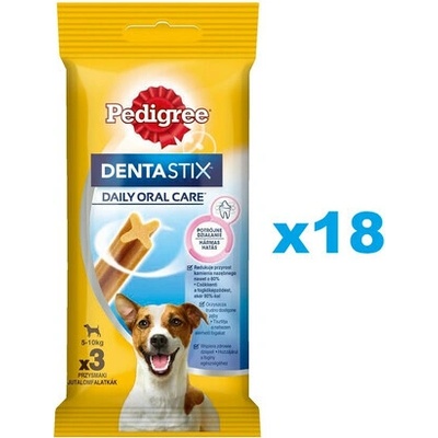 PEDIGREE DentaStix malé plemená zubná pochúťka pre psov 54 ks 18 x 45 g