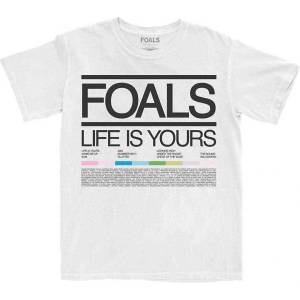 Foals Life Is Yours Song List White XL Риза (FOALTS03MW04)