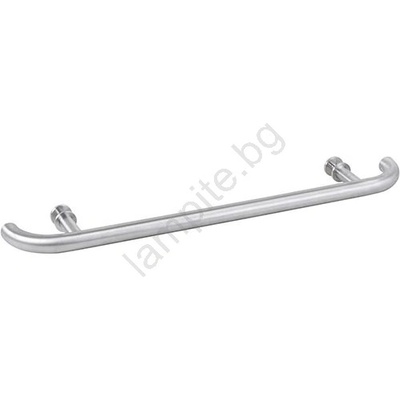 Bemeta Дръжка за врата 80x4 см, неръждаема стомана/сребрист цвят (BD0102)