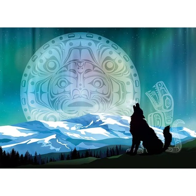 Cobble Hill - Puzzle Lone Wolf - 500 piese