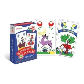 Karty Slovenský Mariáš jednohlavý