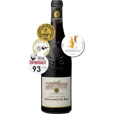 Cellier des Princes Châteauneuf du Pape AOC Hauts des Coteaux Suché červené, 0,75 l (holá láhev)